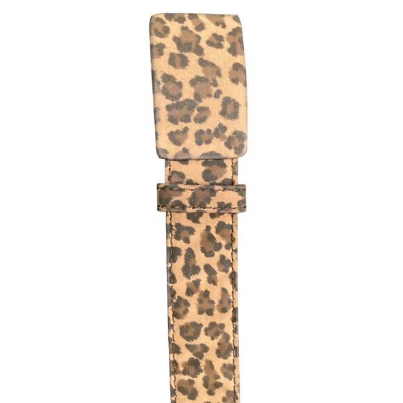 Bottega Veneta Belt Women’s One Size Cheetah Print Brown - Picture 2 of 5